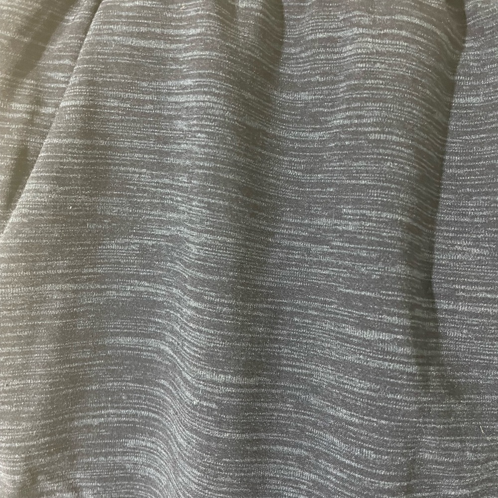 Lululemon Pace Breaker Men’s Lined Shorts Medium Heather Striped Blue Pockets - Picture 2 of 6